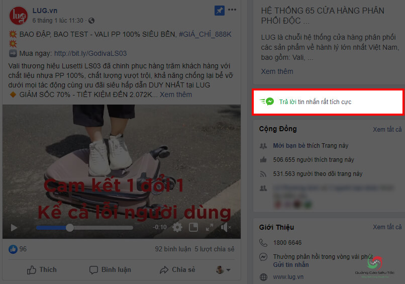 Tạo tính năng trả lời tin nhắn tích cực trên Fanpage 