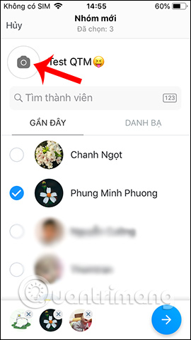 Chọn hình đại diện